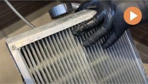 Rengöring av värmeväxlare